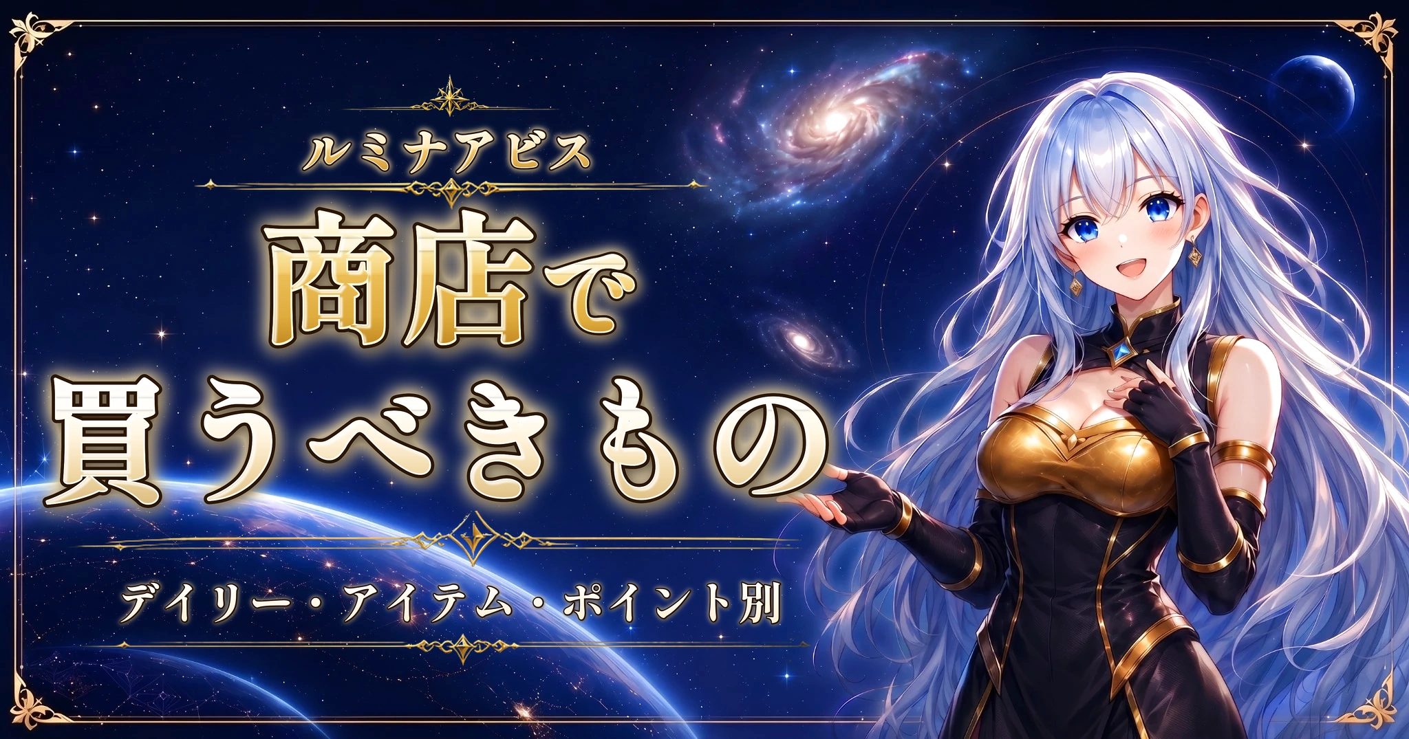 ルミナアビスの商店で買うべきもの｜デイリー・アイテム・ポイント別