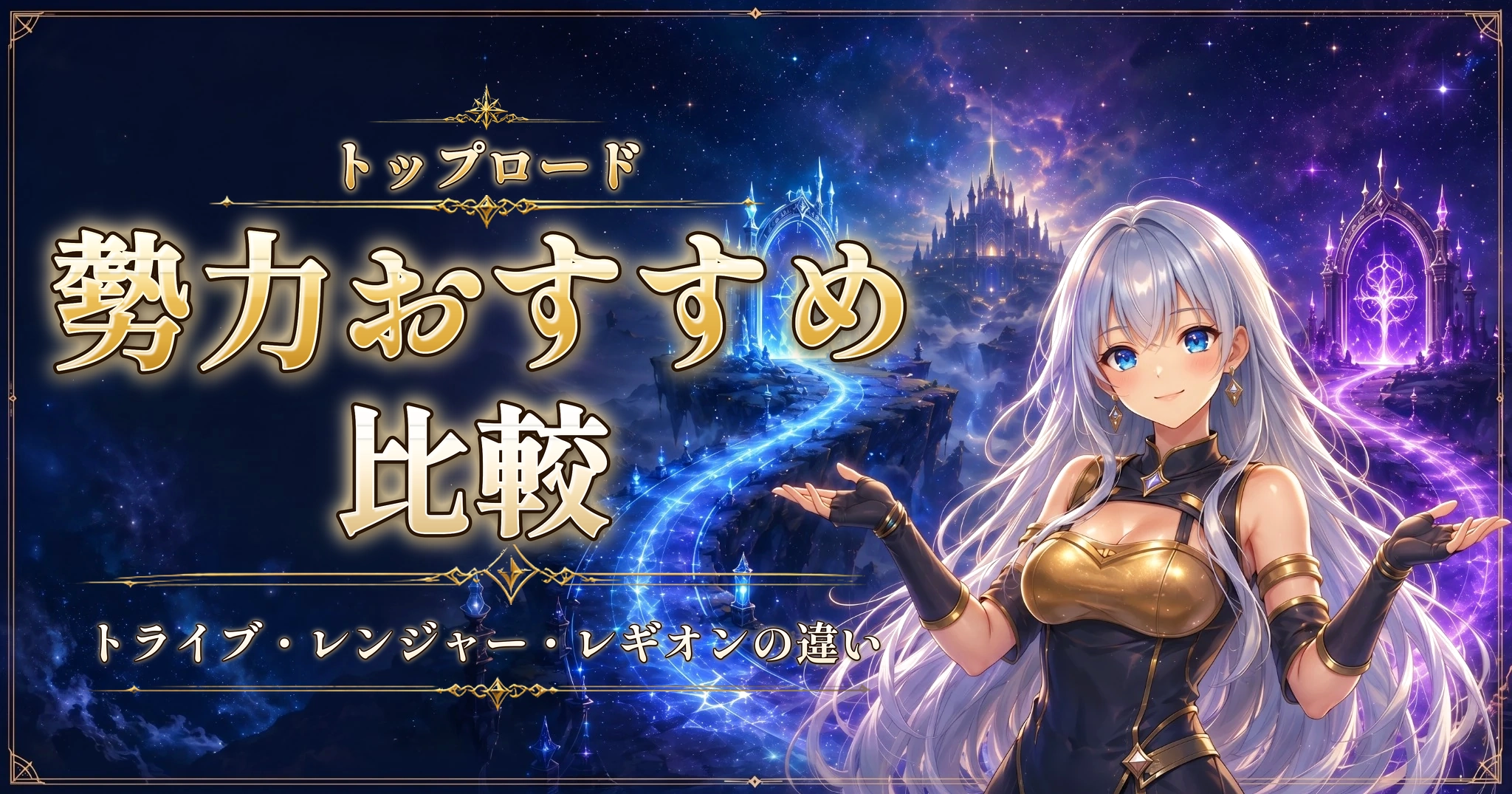 トップロードの勢力おすすめ比較｜トライブ・レンジャー・レギオンの違い
