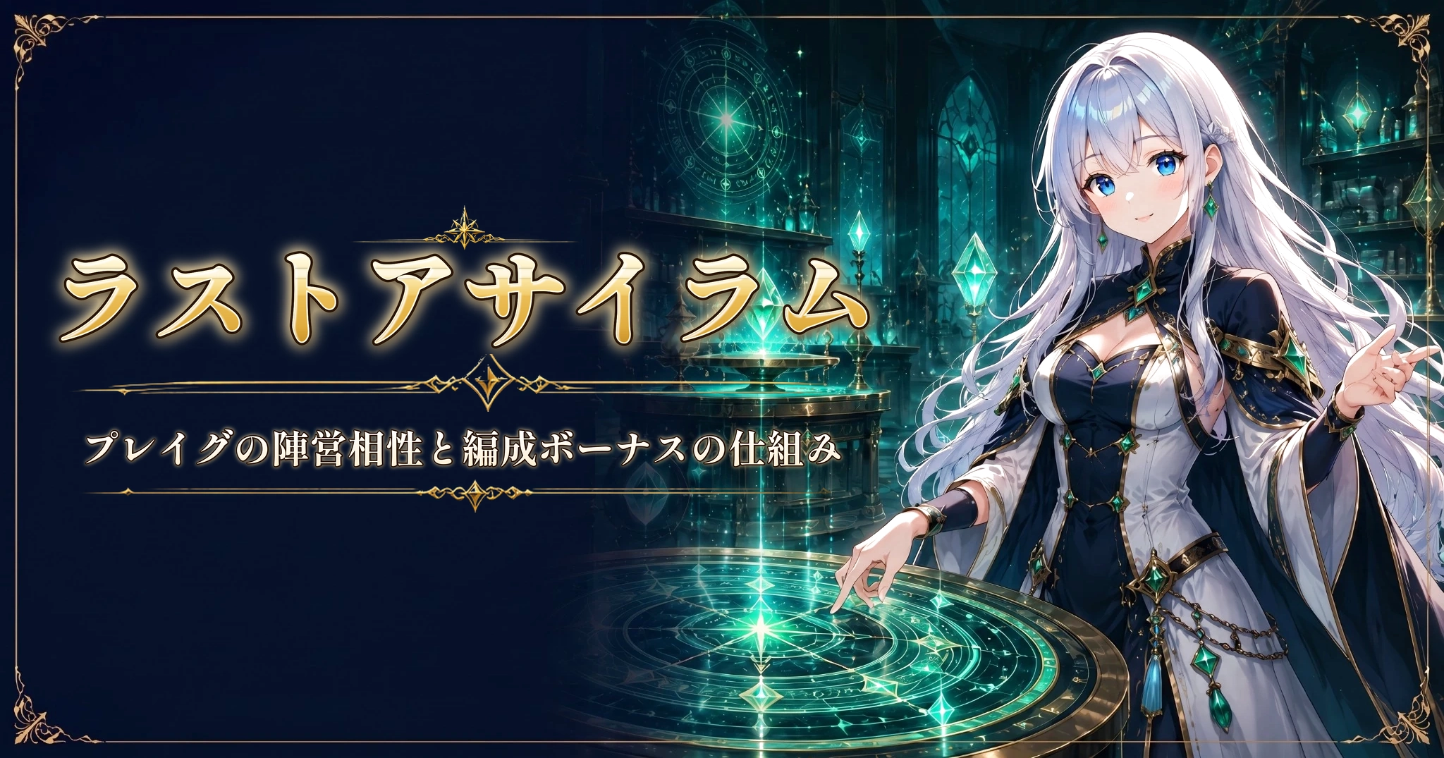 ラストアサイラム：プレイグの陣営相性と編成ボーナスの仕組み
