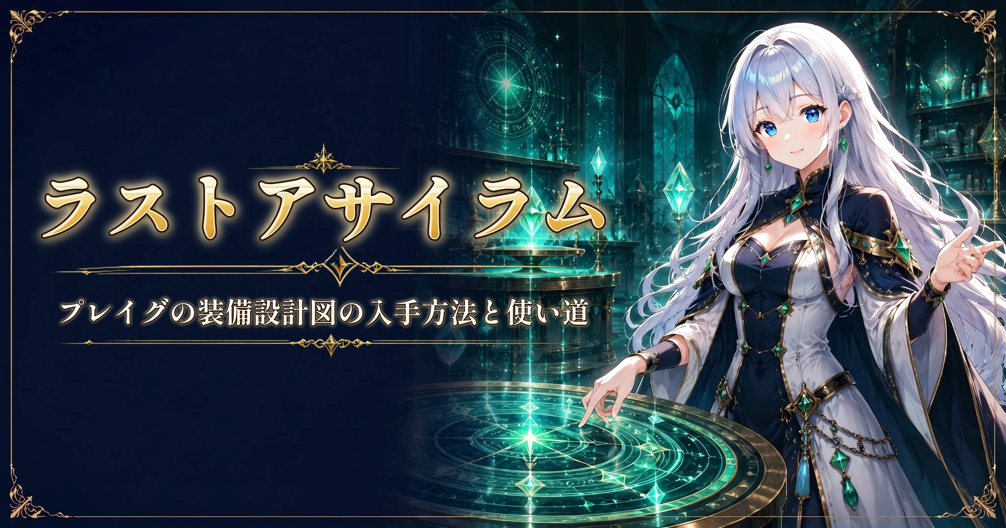 ラストアサイラム：プレイグの装備設計図の入手方法と使い道