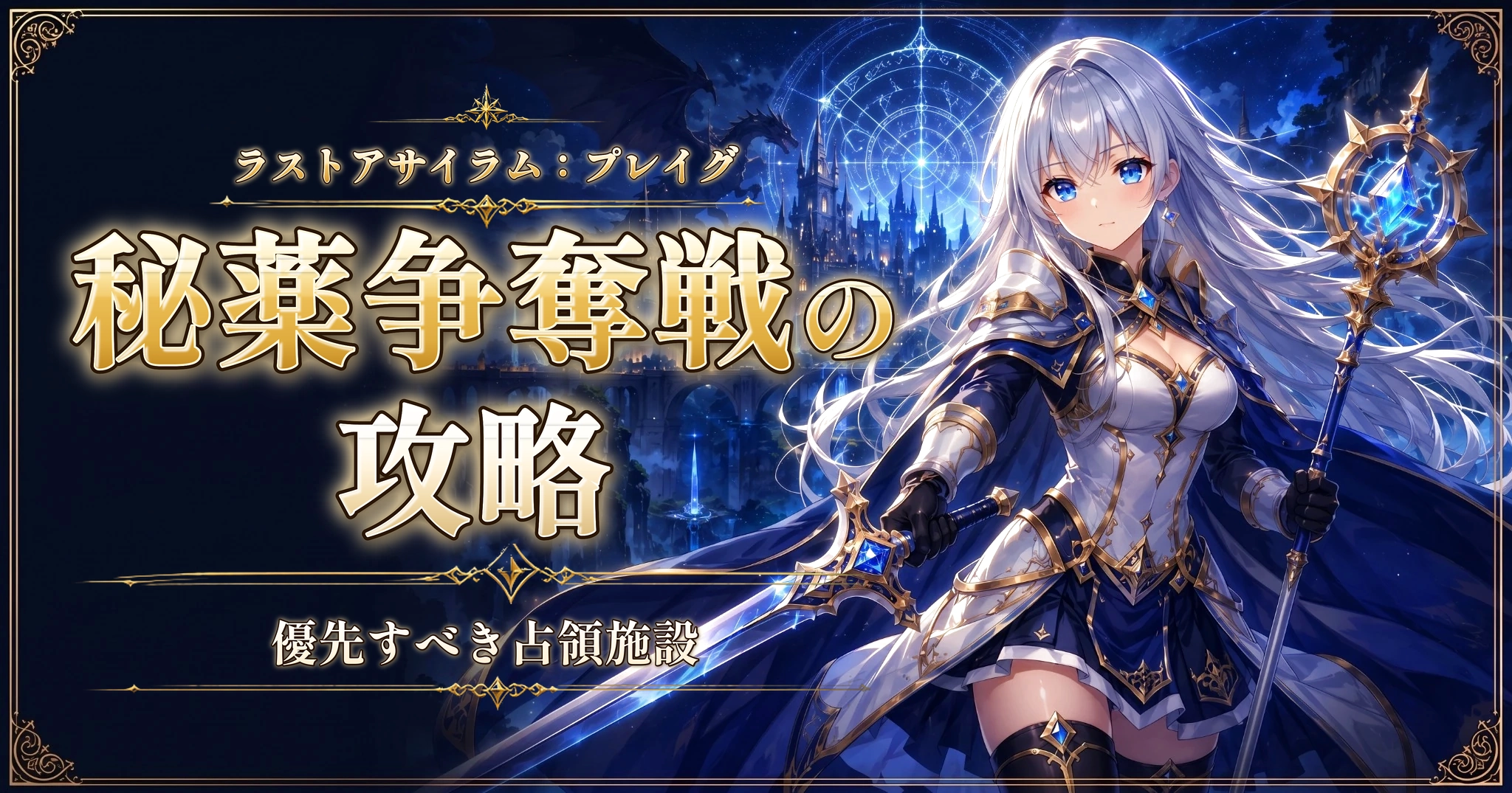 ラストアサイラム：プレイグの秘薬争奪戦の攻略｜優先すべき占領施設