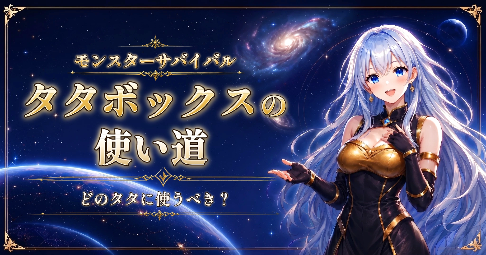 モンスターサバイバルのタタボックスの使い道｜どのタタに使うべき？