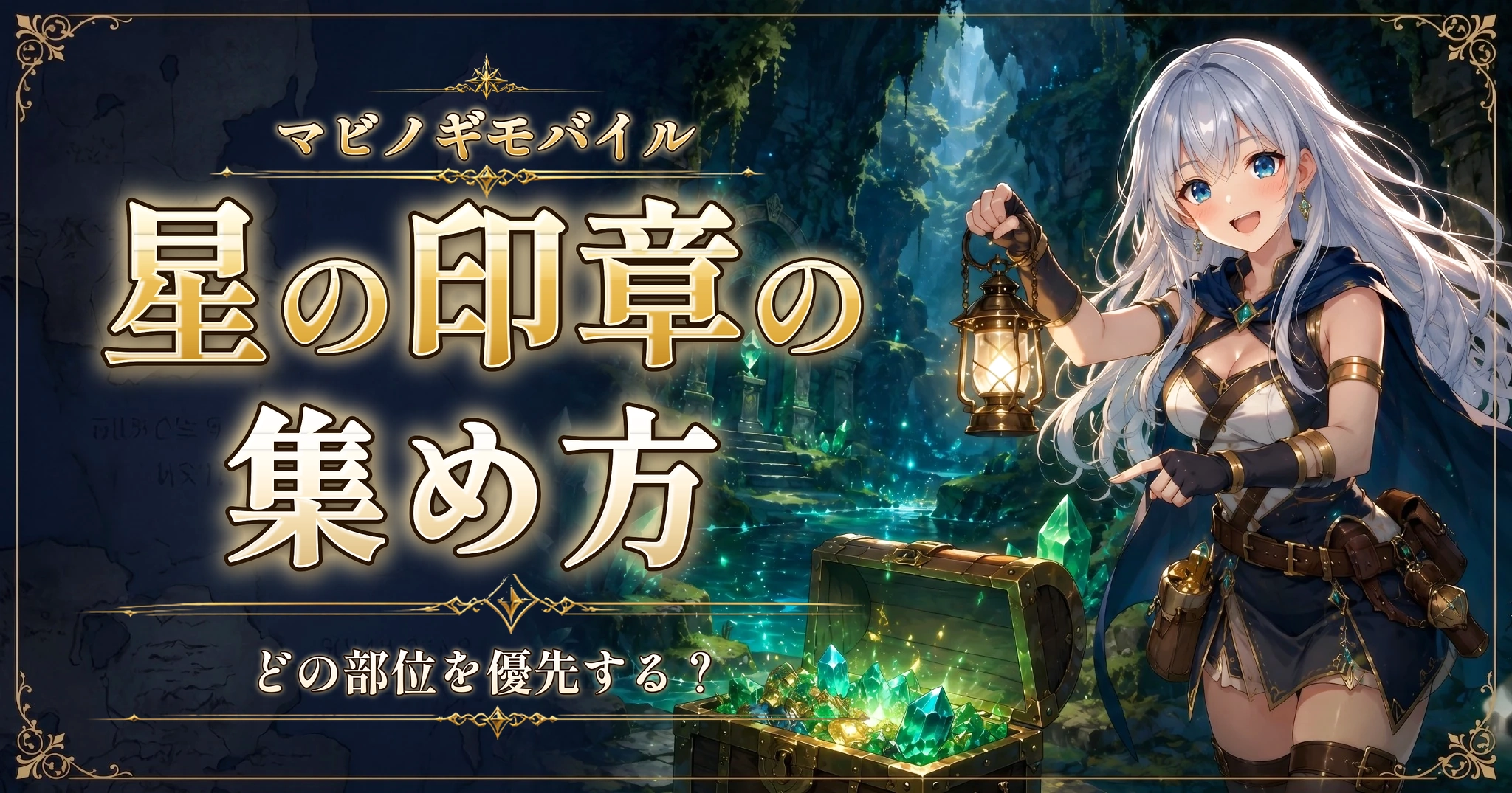 マビノギモバイルの星の印章の集め方｜どの部位を優先する？