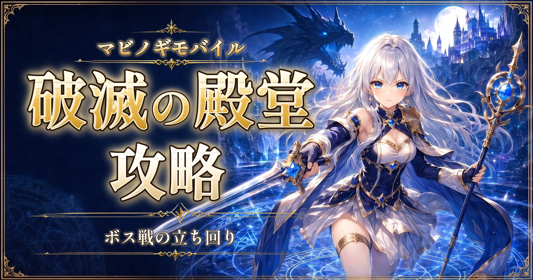 マビノギモバイルの破滅の殿堂攻略｜ボス戦の立ち回り