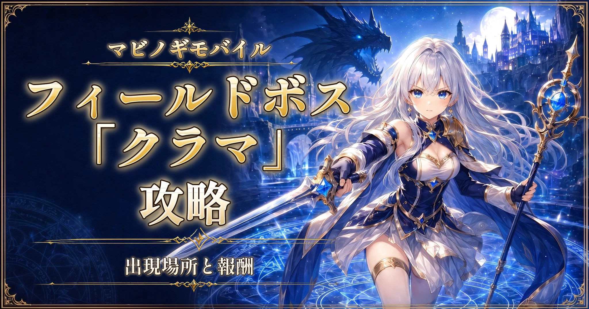 マビノギモバイルのフィールドボス「クラマ」攻略｜出現場所と報酬