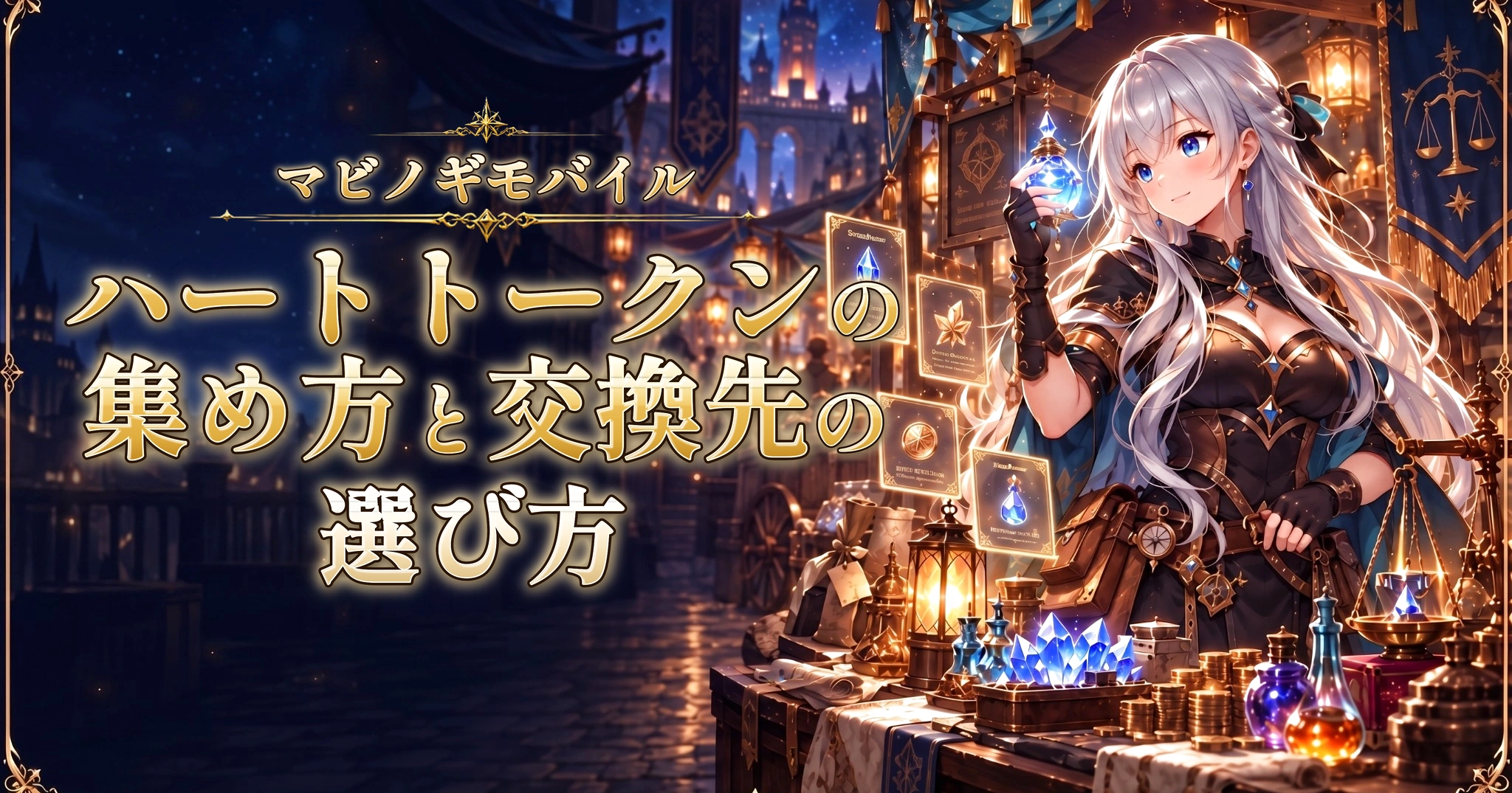 マビノギモバイルのハートトークンの集め方と交換先の選び方