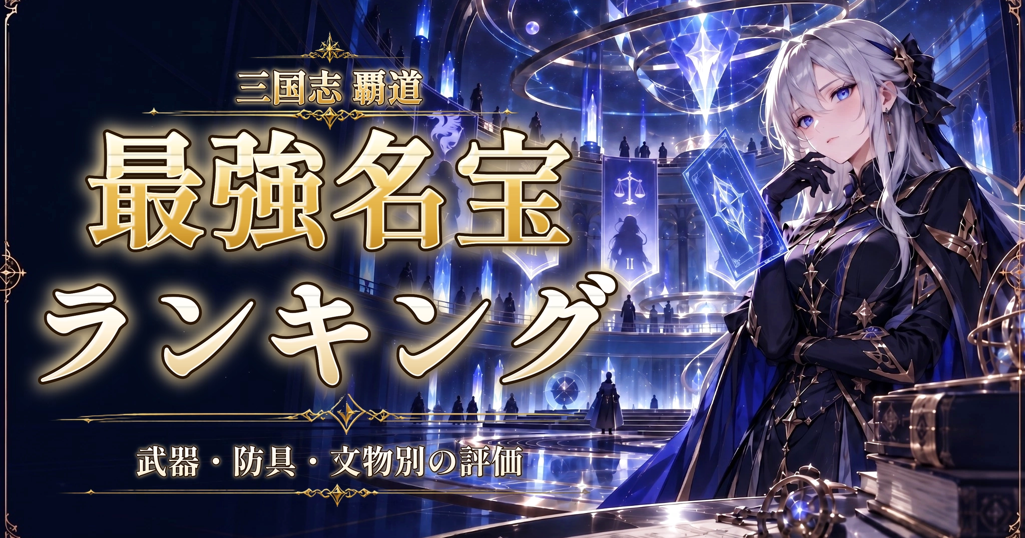 三国志 覇道の最強名宝ランキング｜武器・防具・文物別の評価