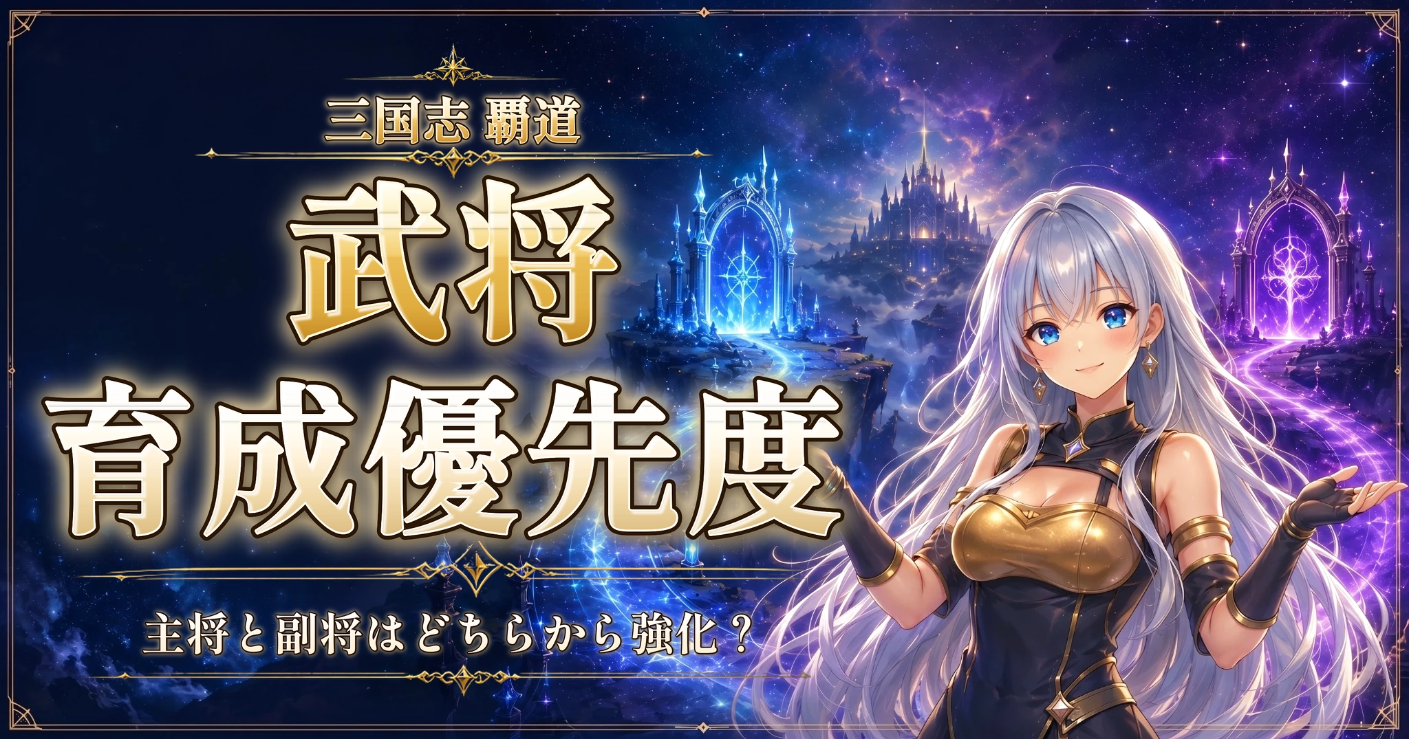 三国志 覇道の武将育成優先度｜主将と副将はどちらから強化？