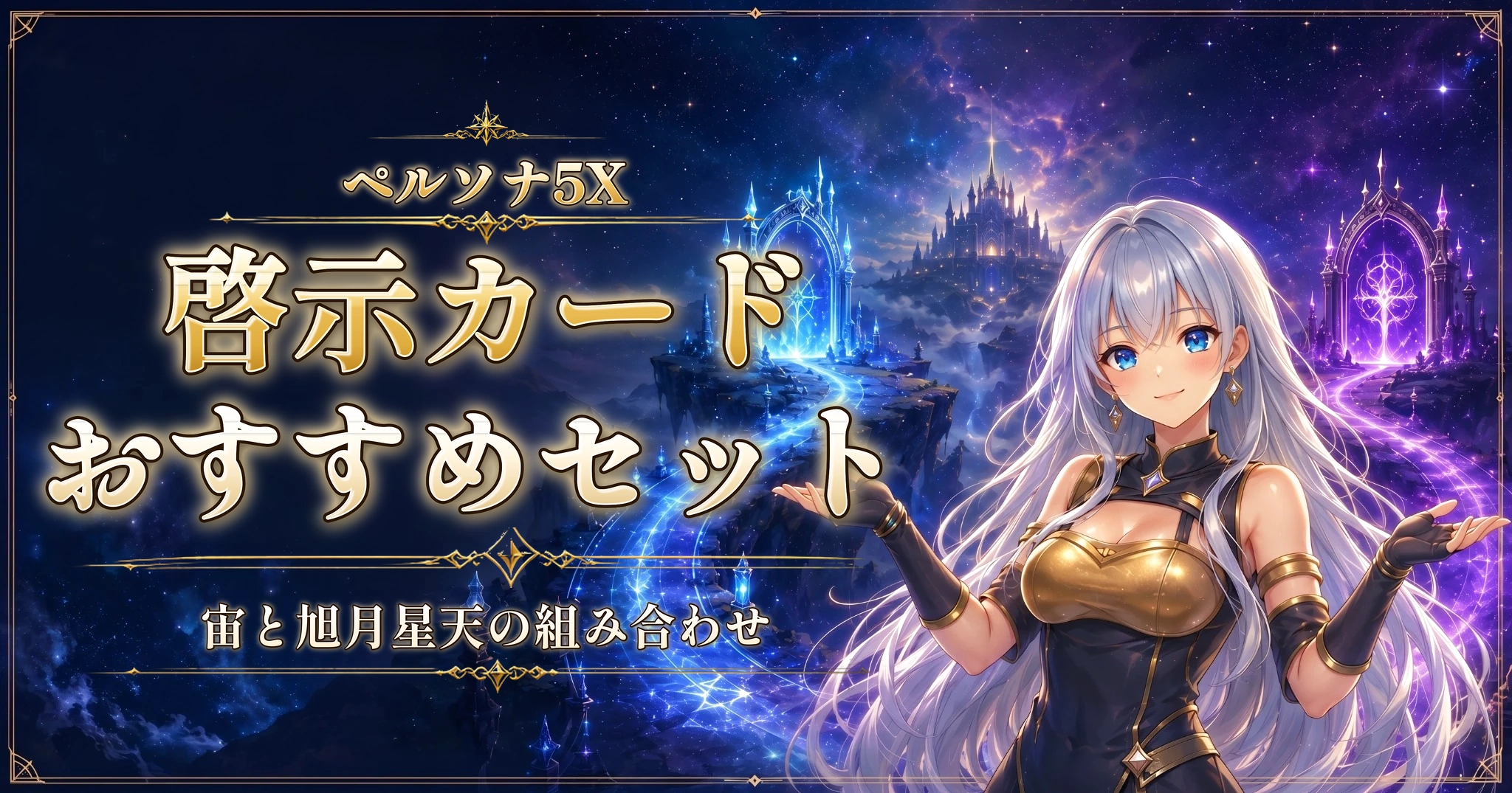 ペルソナ5Xの啓示カードおすすめセット｜宙と旭月星天の組み合わせ