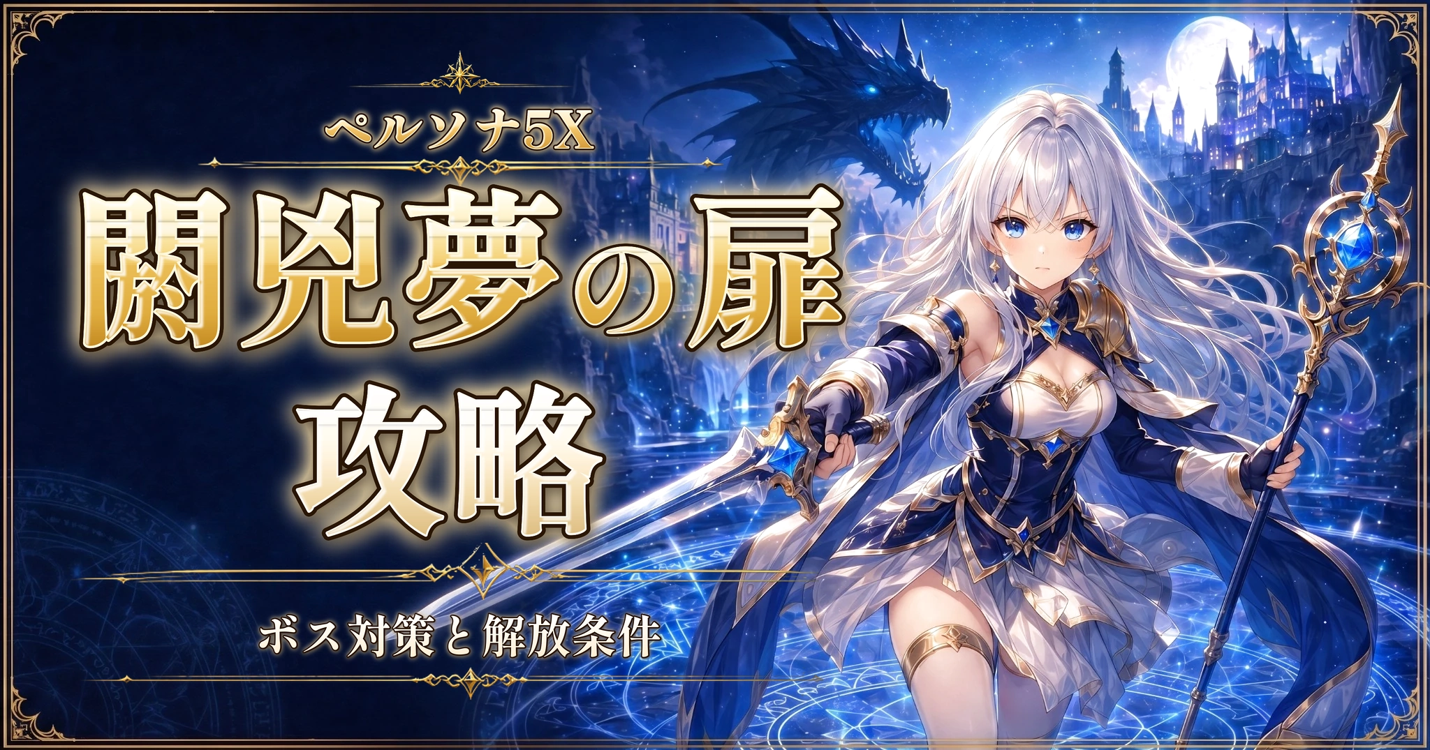 ペルソナ5Xの閼兇夢の扉攻略｜ボス対策と解放条件