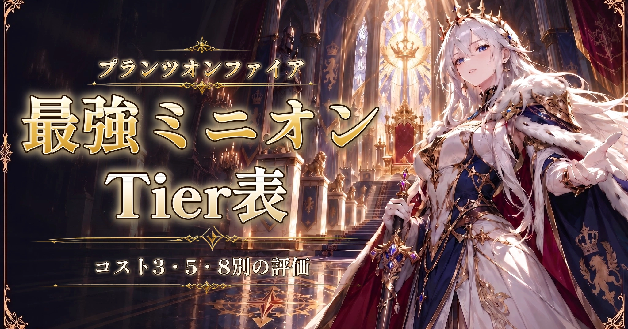 プランツオンファイアの最強ミニオンTier表｜コスト3・5・8別の評価