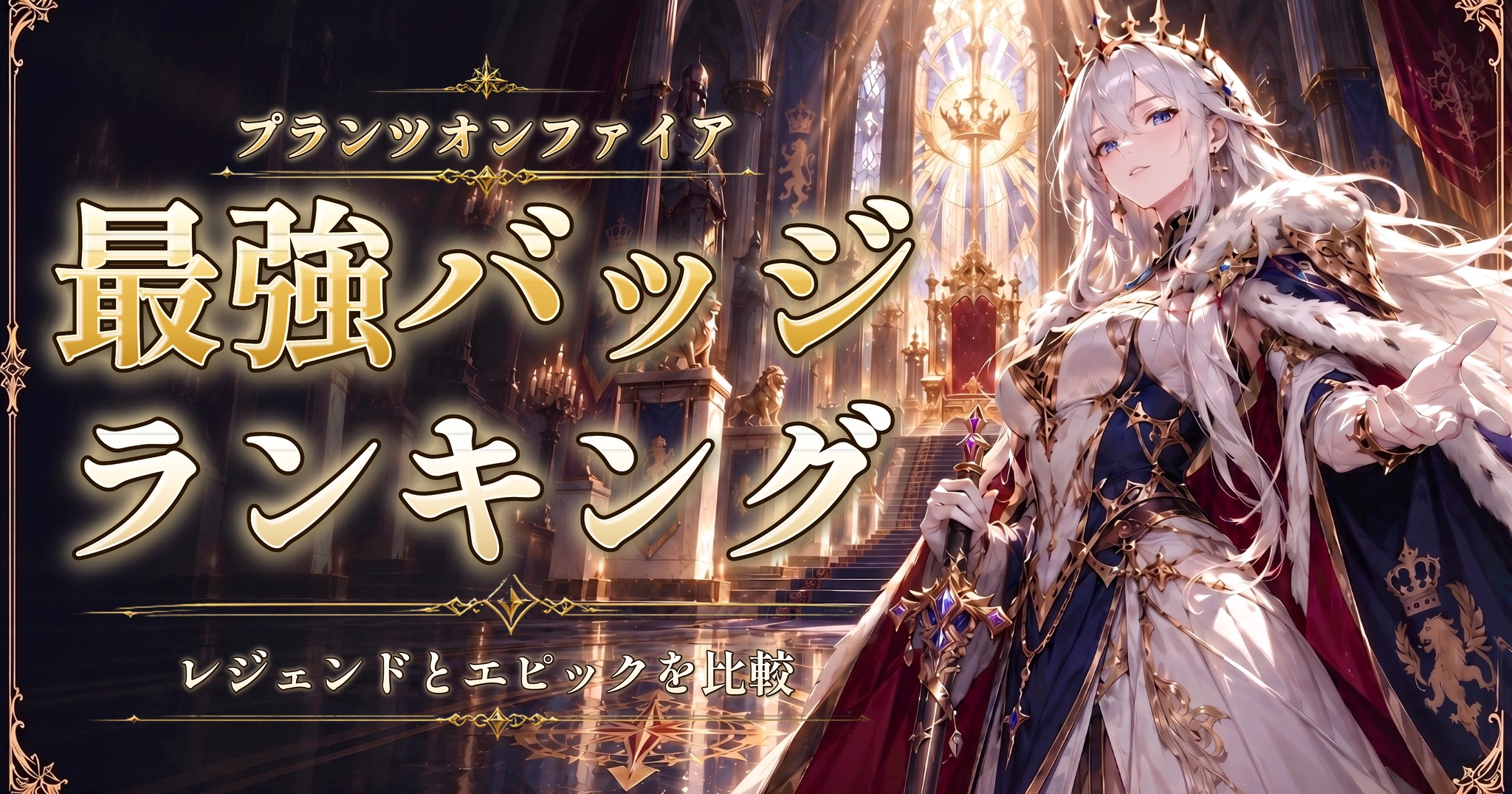 プランツオンファイアの最強バッジランキング｜レジェンドとエピックを比較