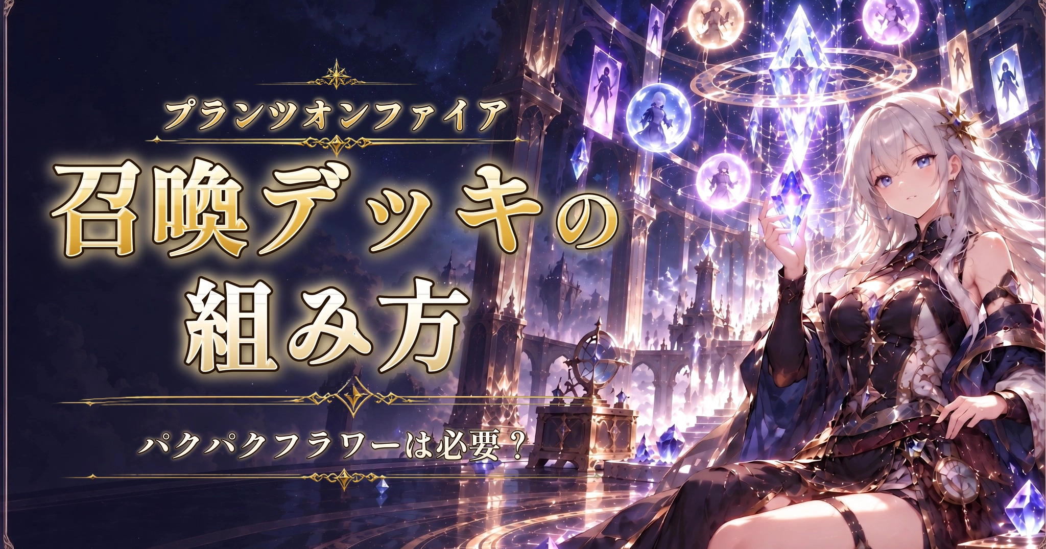 プランツオンファイアの召喚デッキの組み方｜パクパクフラワーは必要？