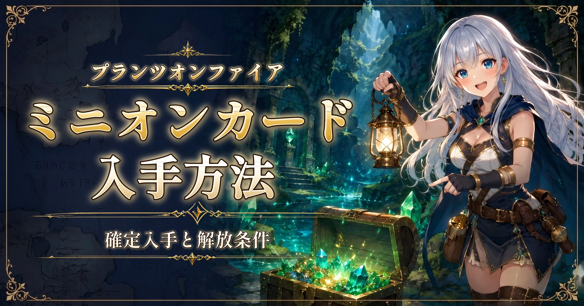 プランツオンファイアのミニオンカード入手方法｜確定入手と解放条件